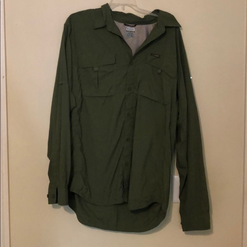 Men’s Long sleeved outdoors sweat resistant shirt